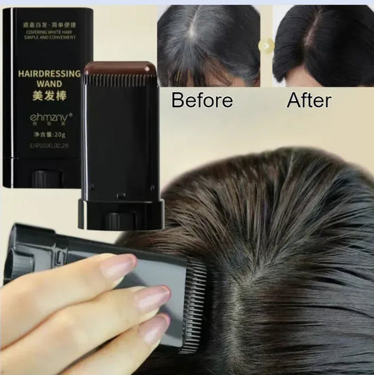 Dye Hair Color Stick – Instant White Hairs Coverage in Seconds