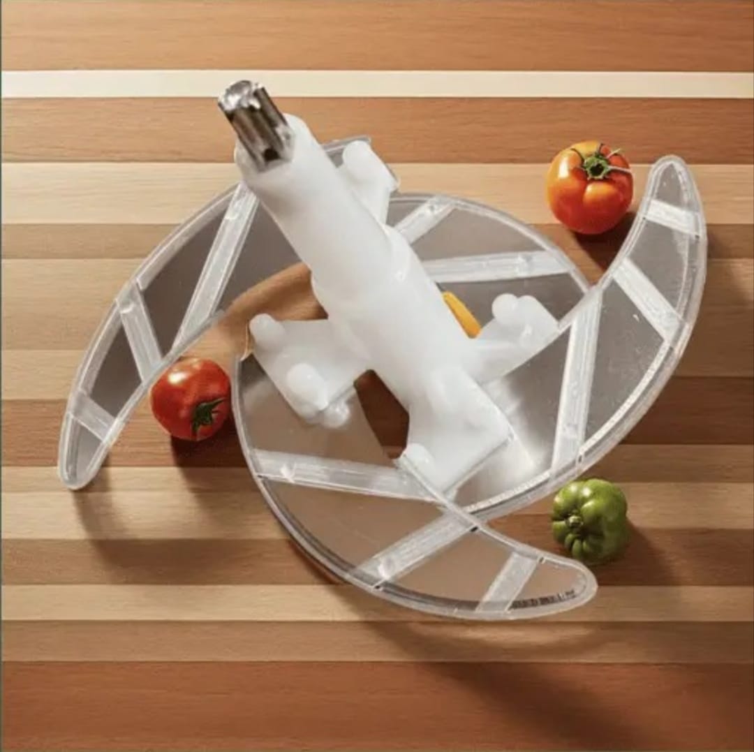 Stainless Steel Hand Push Chopper 2 Litre — Manual Food / Veggie & Meat Chopper