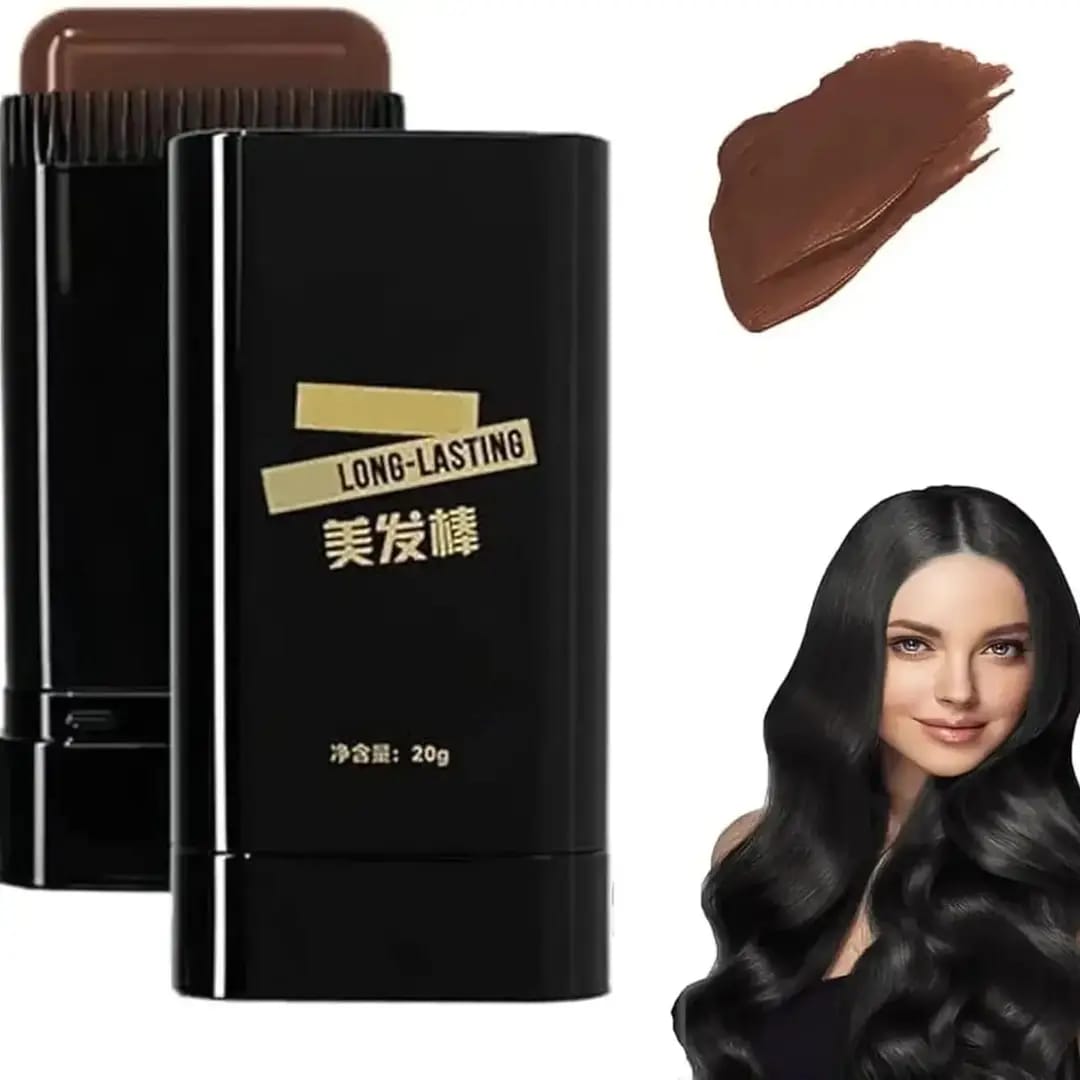 Dye Hair Color Stick – Instant White Hairs Coverage in Seconds