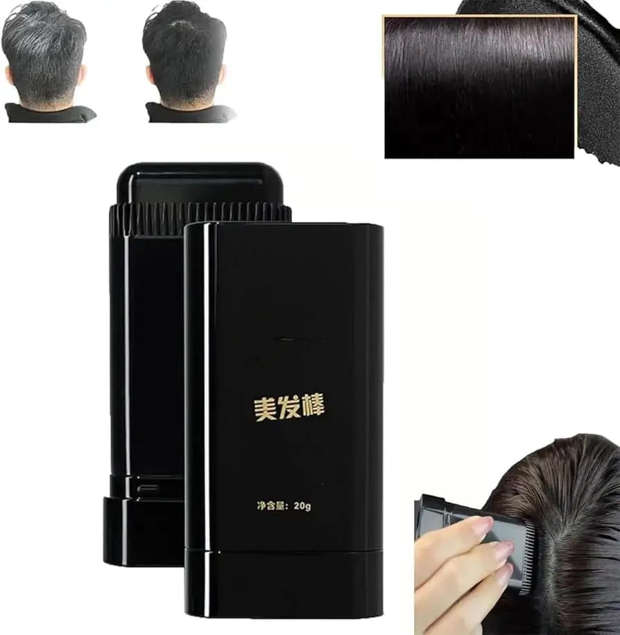 Dye Hair Color Stick – Instant White Hairs Coverage in Seconds